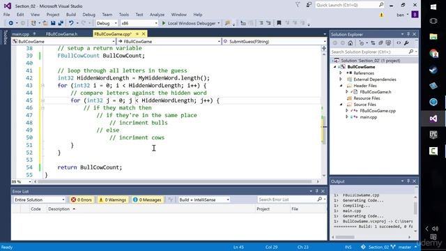 [Udemy UE4 C++] 034 Using if Statements in C смотреть онлайн