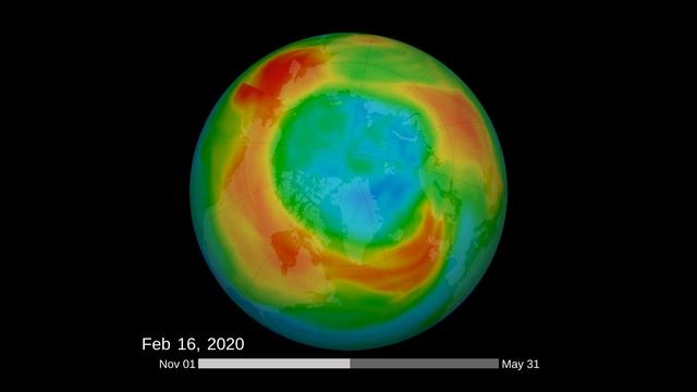 Arctic Ozone Layer Status: 2019 - 2020 смотреть онлайн