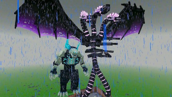 WARDENZILLA в Minecraft Bedrock Addon Kaiju Craft