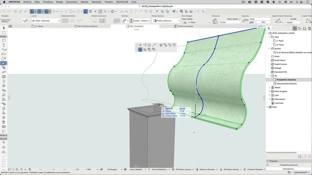Come modellare in ARCHICAD la copertura "a forma di cipolla" (o a bulbo) di un Campanile смотреть онлайн