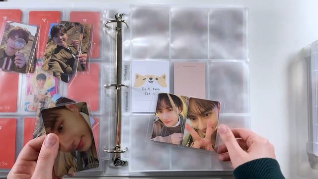 Organising and Storing Photocards 18 ♡ Seventeen Face the Sun Edition! смотреть онлайн