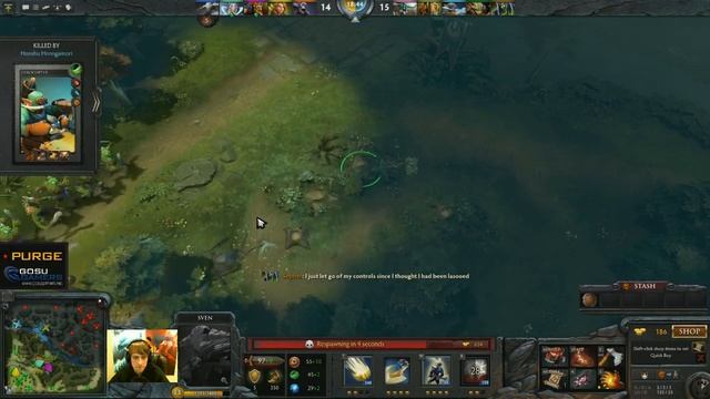 Dota 2 Purge plays Sven смотреть онлайн