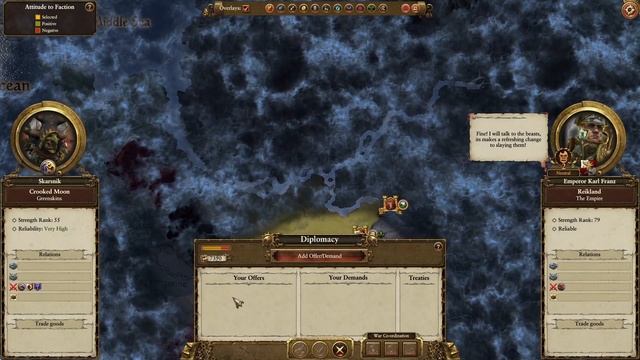 Skarsnik visits the Empire. смотреть онлайн