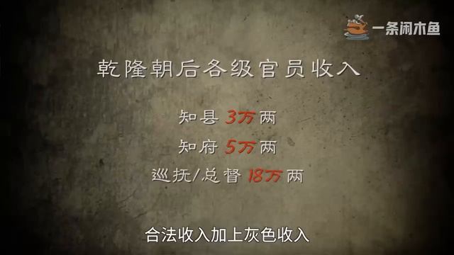 给乾隆爷当官，能赚多少钱？揭秘清朝官员真实收入！【一条闲木鱼】 смотреть онлайн