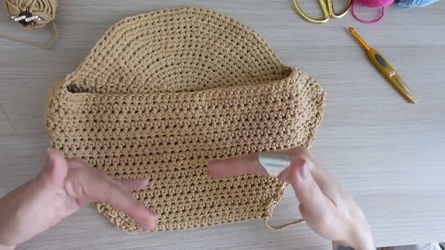 Crochet Sac Banane "Plage" | Tutoriel sac | Tuto sac a main смотреть онлайн