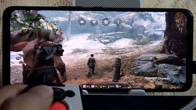 God Of War 2018 Android 60 FPS Gameplay Loudplay Cloud Gaming Rog Phone 5 смотреть онлайн