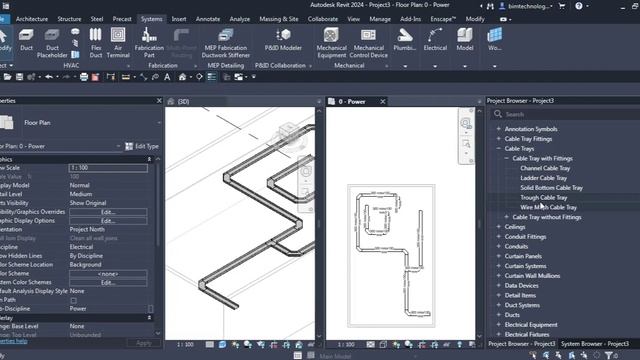 How to Add Cable Trays in Revit MEP: A Comprehensive Guide Using Various Tools смотреть онлайн