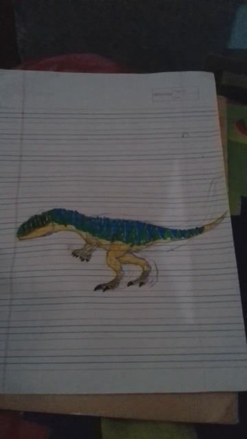 Drawing ' giga' giganotosaurus carolinii dinosaur from jurassic world evolution 2 new skin. смотреть онлайн