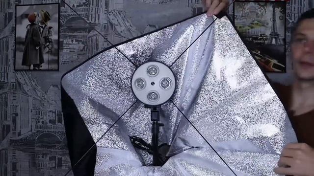 Порядок сборки Софтбокса (Softbox)