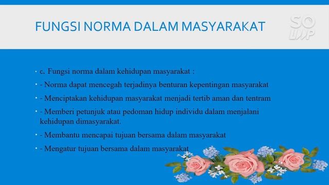 Video PPT "Norma Yang Berlaku Dalam Masyarakat" смотреть онлайн