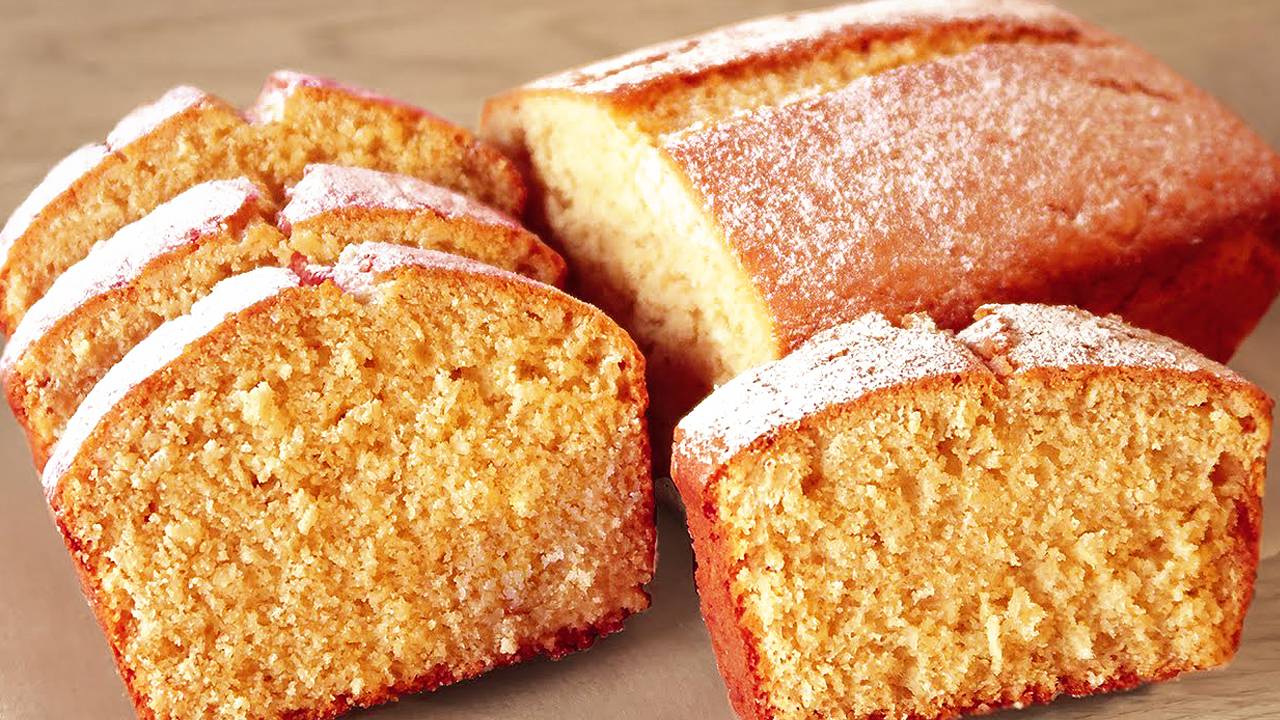 Пушистый воздушный кекс на молоке! К чаю за минуты! смотреть онлайн