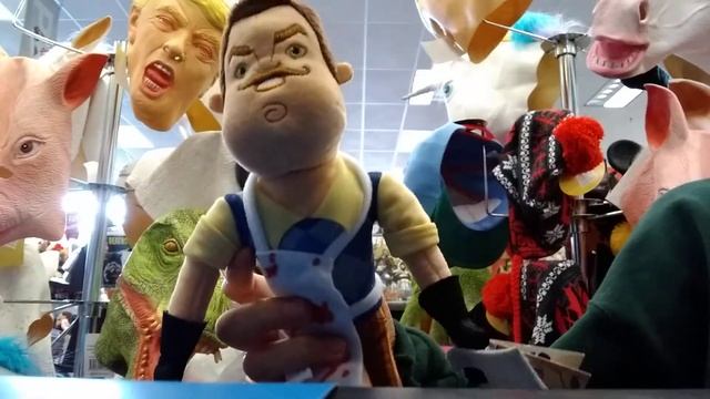 Hello neighbor plush toy смотреть онлайн