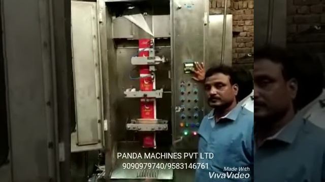 AUTOMATIC REFINED OIL/COOKING MUSTARD OIL POUCH PACKING MACHINE смотреть онлайн