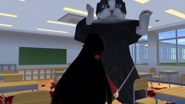 A MOVIE CALLED ZOMBIES - ANIMAL ZOMBIE || SAKURA SCHOOL SIMULATOR