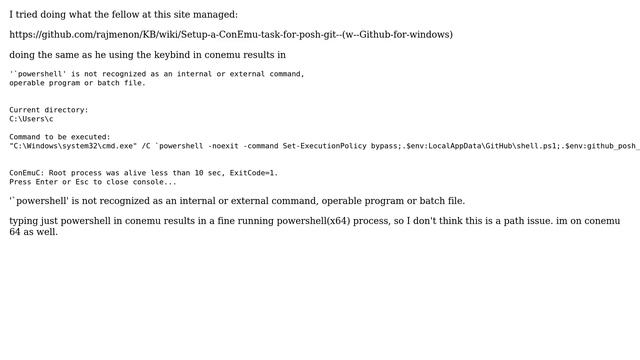 Using posh-git with conemu смотреть онлайн