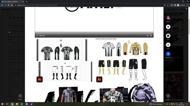 Behance project - FIFA21 OFFICIAL NIP KIT DESIGN смотреть онлайн