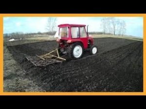 Навесные бороны на минитрактор. Боронование огорода