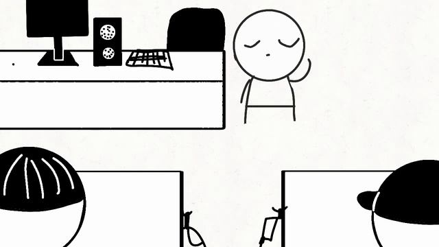 колонка учителя би лайк | смешная анимация #1 смотреть онлайн