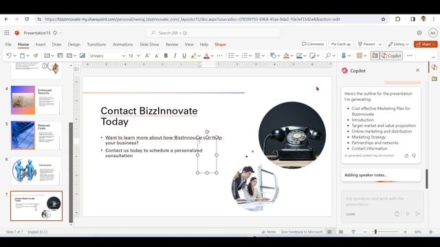 Copilot in Power Point смотреть онлайн