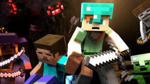 НОВАЯ История любви Алекса и Стива, Часть 2 - МУЛЬТФИЛЬМ Майнкрафт