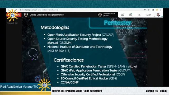 Verano TIC - Gira Antivirus ESET Panamá - Viernes 13 noviembre a las 9:30 a.m. (GMT-5) смотреть онлайн