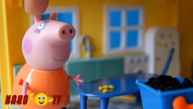 Свинка Пеппа Все серии подряд Мультик из игрушек - Выпуск №7