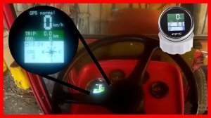 GPS-спидометр с курсоуказателем на трактор Т-40АМ, Weituo TY180. Зачем и почему?
