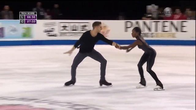 2016 Skate America Pairs LP Vanessa James & Morgan Cipres смотреть онлайн