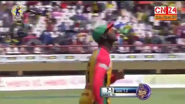 CPL 2018TKR VS GAW Final Guyana Amazon Warriors vs Trinbago Knight Riders Highlights смотреть онлайн
