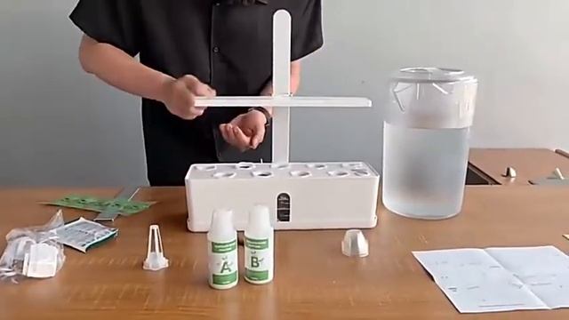 Гидропонная система на подоконнике Hydroponic system Ссылка в комментариях/Product link in comment смотреть онлайн
