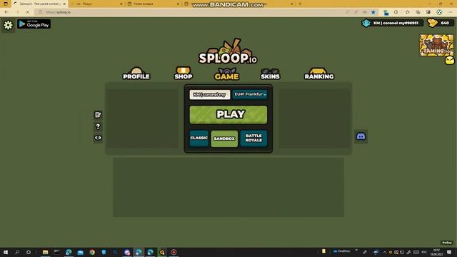 Sploop.io Game 3 Video