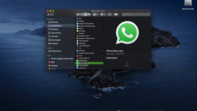 How to install more then one WhatsApp Application on Mac смотреть онлайн