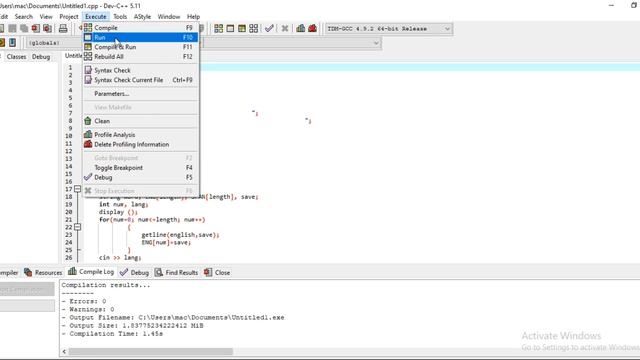translator in c++ смотреть онлайн
