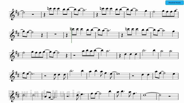 Scott McKenzie San Francisco Alto Sax Backing Track and Sheet Music смотреть онлайн