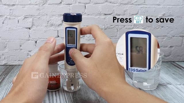 837-3 Salinity and TDS meter calibration and setting TDS factor смотреть онлайн