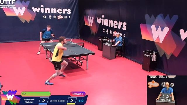 WINners League 18.05.2021 Stetsenko M. - Soroka V. 19:15 смотреть онлайн