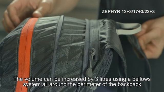 Zephyr backpack 12+3, 17+3 and 22+3 liter van FERRINO смотреть онлайн