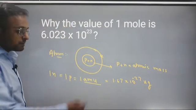 (Mole concept- Class 11) why value of one mole is 6.02×10*23 смотреть онлайн