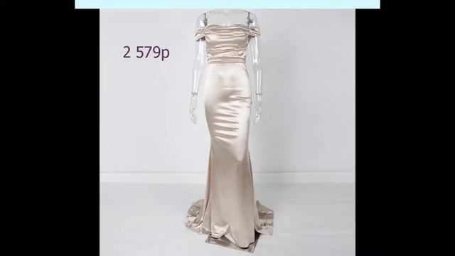 Покупки Одежды с AliExpress - Роскошное летнее платье смотреть онлайн