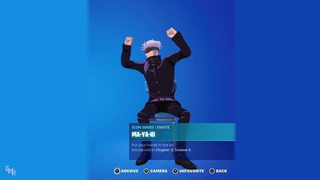 Satoru Gojo Dances All Music Emotes (That we Have) - FORTNITE -Jujutsu Kaisen смотреть онлайн