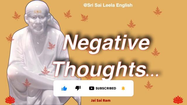 Sai Baba Message | Negative Thoughts l #saibabamessage #saibaba смотреть онлайн