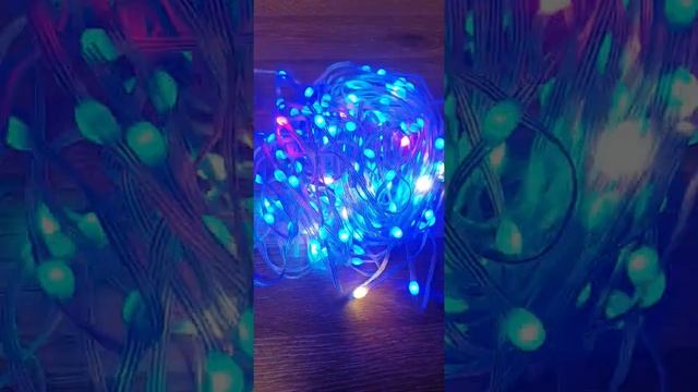 Смарт гирлянда нить 20 метров RGB
