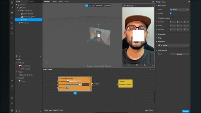 Material Opacity Controller Patch - Easily control the opacity of JPEG & PNG Textures in Spark AR смотреть онлайн