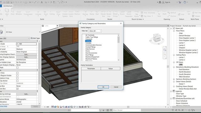REVIT BIKIN RUMAH 25 – Trotoar dan Ramp Carport смотреть онлайн