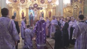 Богослужения Страстной седмицы