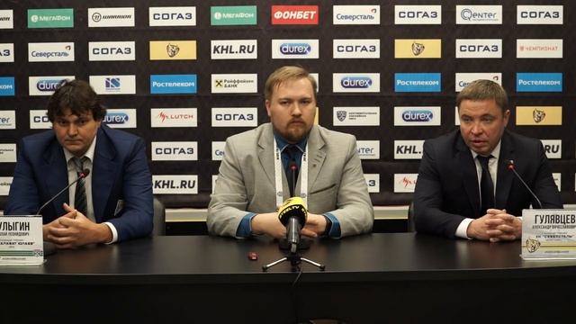 04.09.2018 "Северсталь" - "Салават Юлаев". Послематчевая пресс-конференция смотреть онлайн