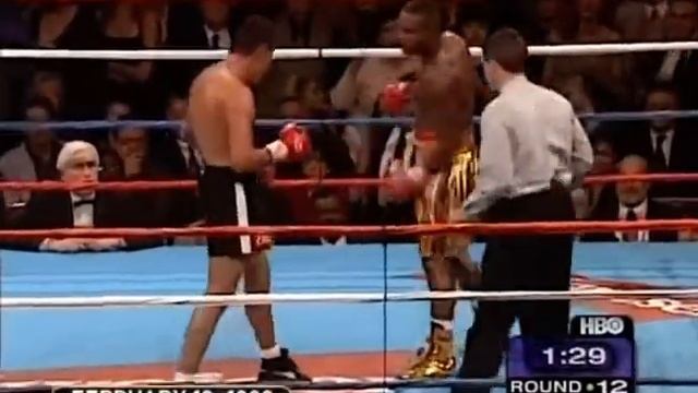 De la Hoya vs Quartey Round 12 смотреть онлайн