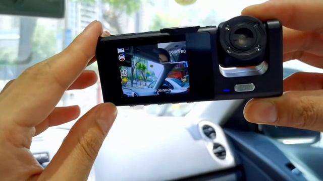 3 Channel Car DVR HD 1080P 3 Lens Inside Vehicle Dash CamThree Way Camera DVRs Recorder Video Regis