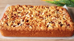 Вкуснейший пирог из песочного теста! Мягкий, нежный! Простой рецепт выпечки