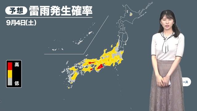 ゲリラ雷雨情報　東日本や近畿で雷雨に注意 смотреть онлайн